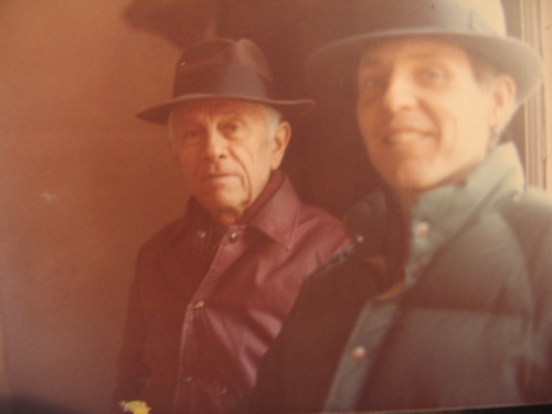 Jan and Henry Hensche, winter studio P-Town, 1981